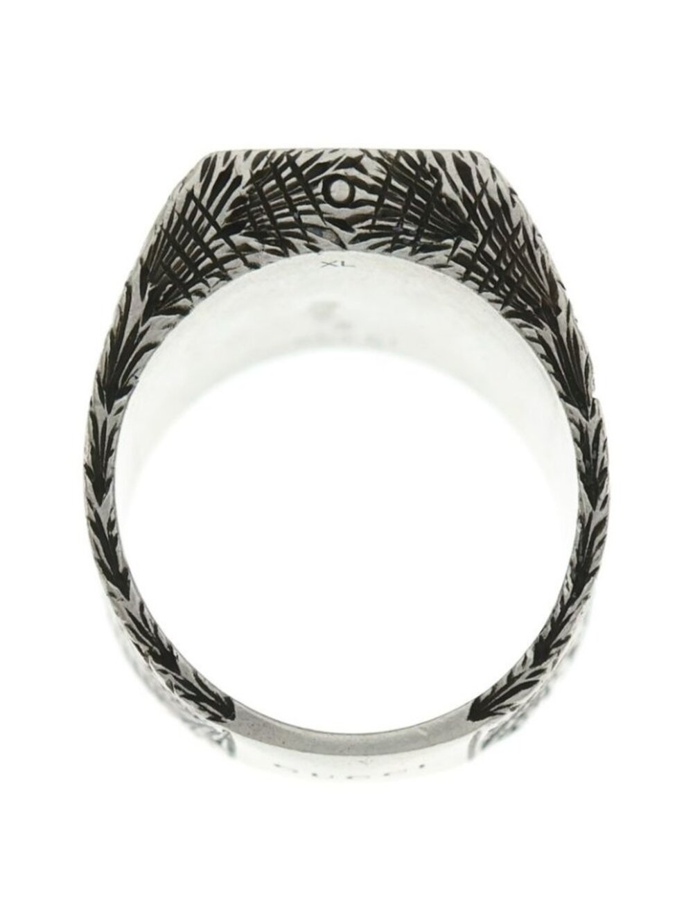 Gucci Alphabet Letter Ring Silver XL - Picture 7 of 7